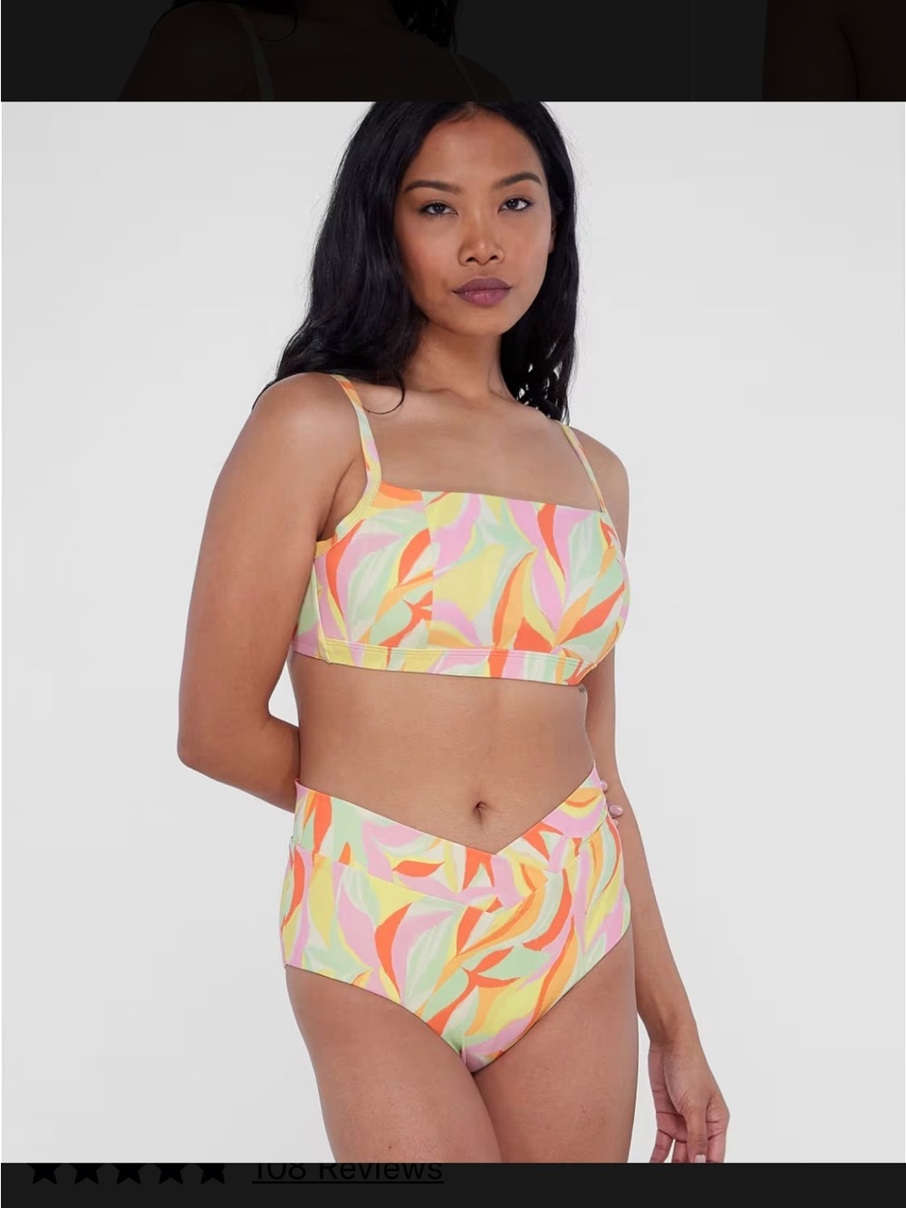 BIRDSONG Retro Full Bikini Bottom NWT Size M